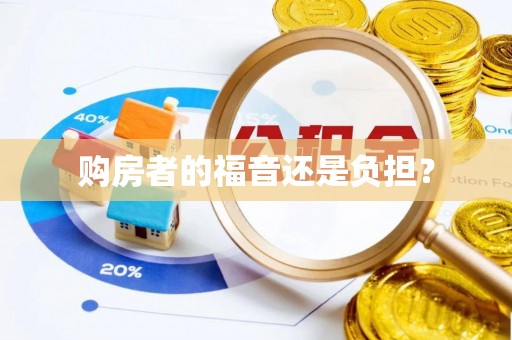 广阳购房者的福音还是负担？