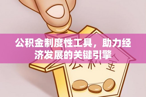 广阳公积金制度性工具，助力经济发展的关键引擎