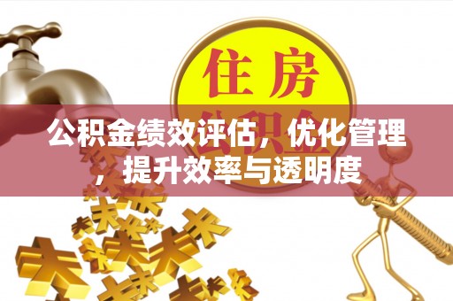 广阳公积金绩效评估，优化管理，提升效率与透明度