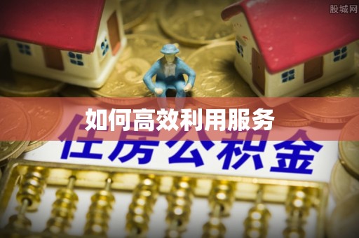 广阳如何高效利用服务